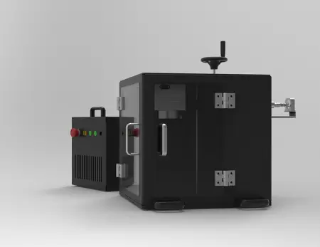 桌上型激光雷射雕刻机 - 标准配置手动调焦或电动调焦之轻便型文创雷雕机